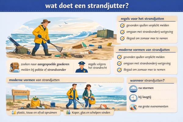 Wat doet een strandjutter